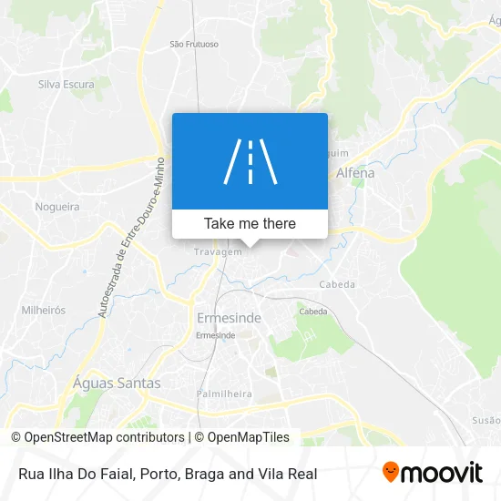 Rua Ilha Do Faial map