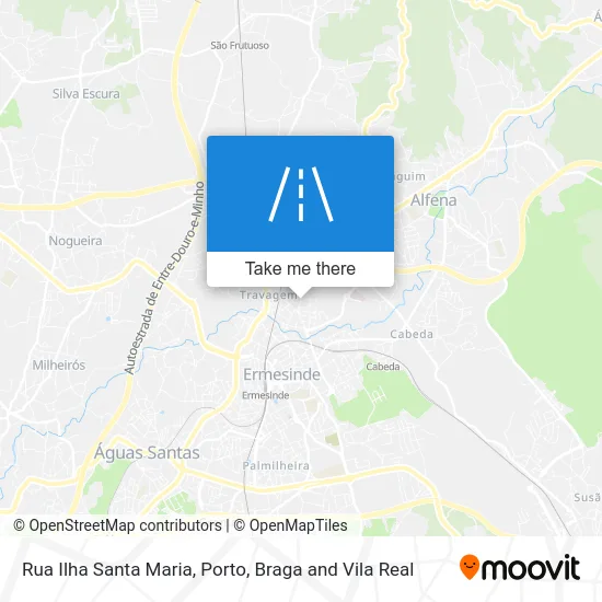 Rua Ilha Santa Maria map