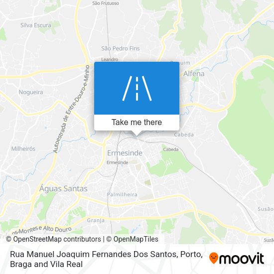 Rua Manuel Joaquim Fernandes Dos Santos map