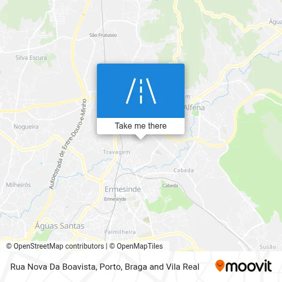 Rua Nova Da Boavista map