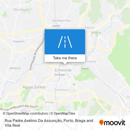 Rua Padre Avelino Da Assunção map