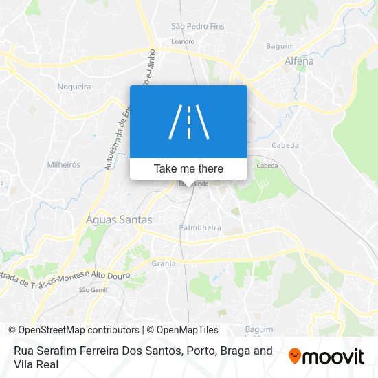 Rua Serafim Ferreira Dos Santos map