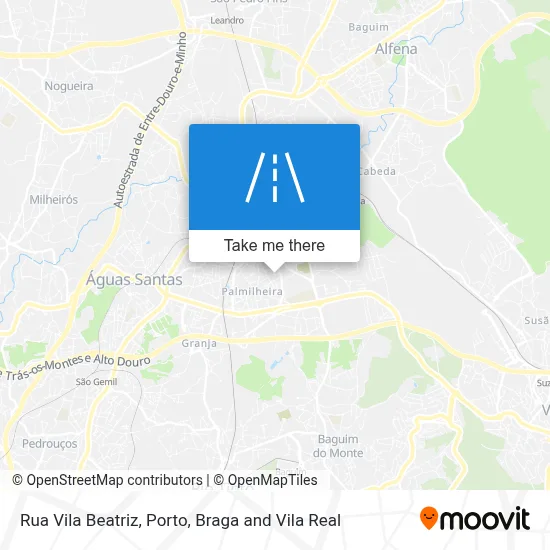 Rua Vila Beatriz map