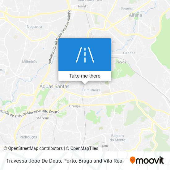 Travessa João De Deus mapa