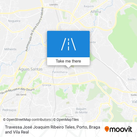 Travessa José Joaquim Ribeiro Teles map