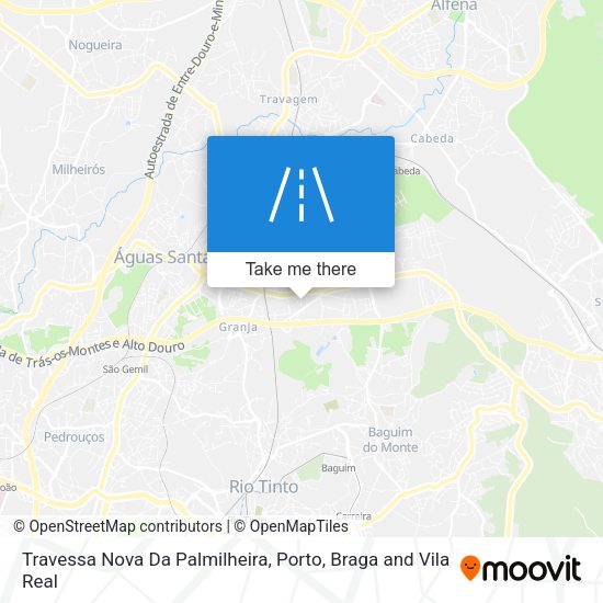 Travessa Nova Da Palmilheira mapa