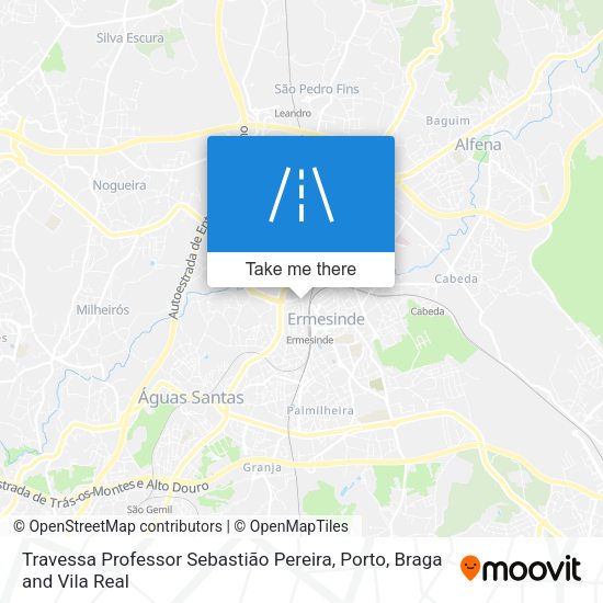 Travessa Professor Sebastião Pereira map