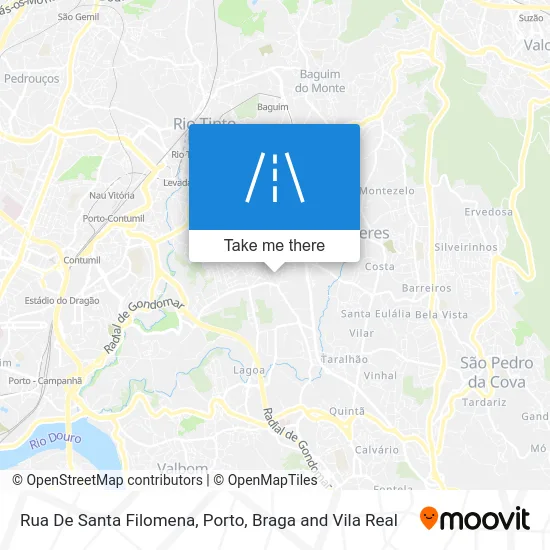 Rua De Santa Filomena map