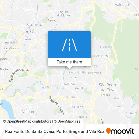 Rua Fonte De Santa Ovaia map