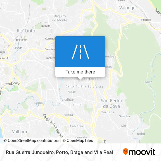 Rua Guerra Junqueiro map