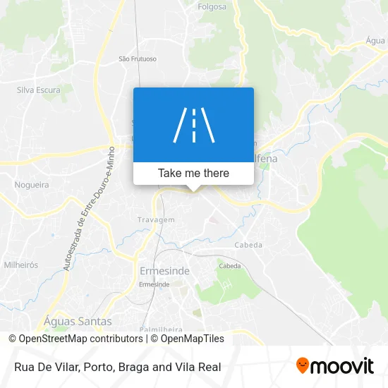 Rua De Vilar map