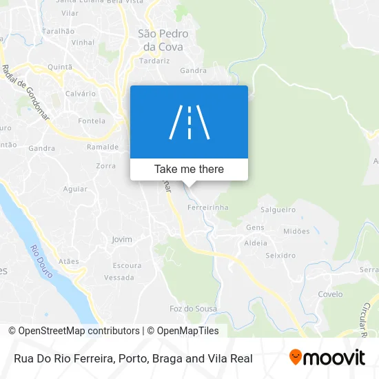 Rua Do Rio Ferreira map