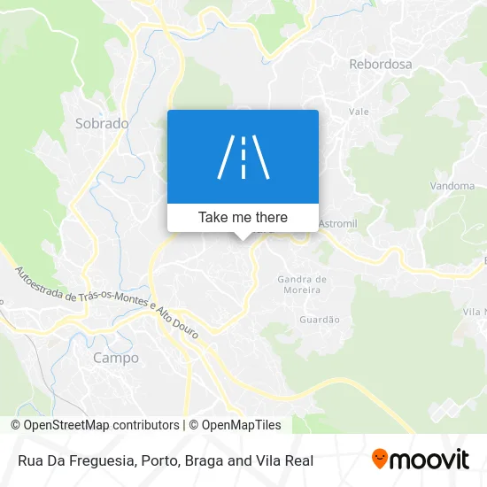 Rua Da Freguesia map