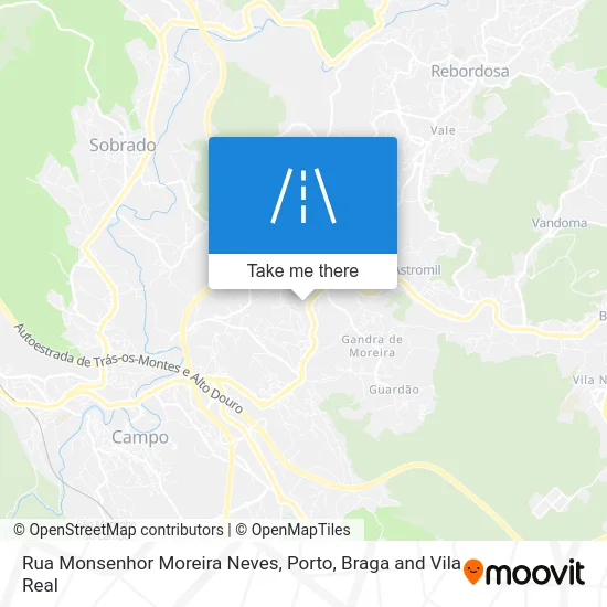 Rua Monsenhor Moreira Neves map