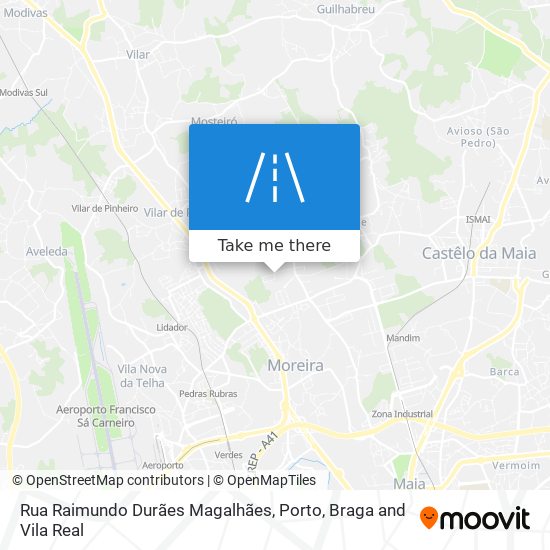 Rua Raimundo Durães Magalhães mapa