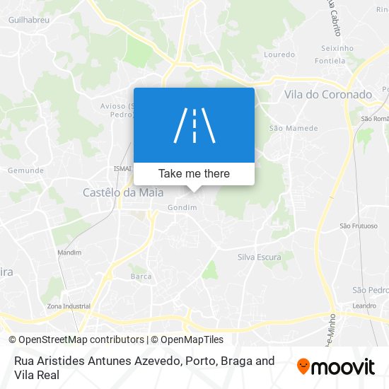 Rua Aristides Antunes Azevedo map