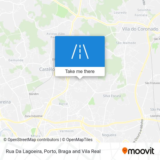 Rua Da Lagoeira map