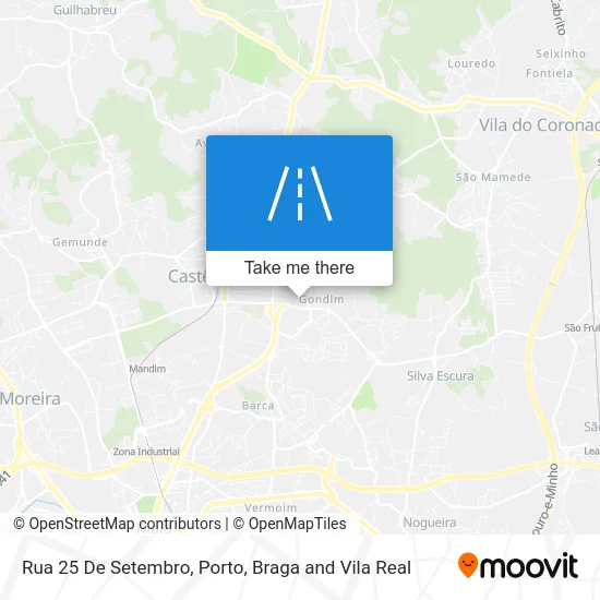 Rua 25 De Setembro map