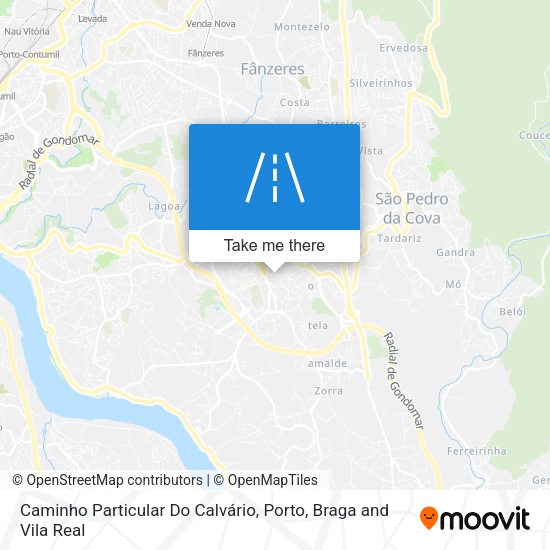 Caminho Particular Do Calvário map