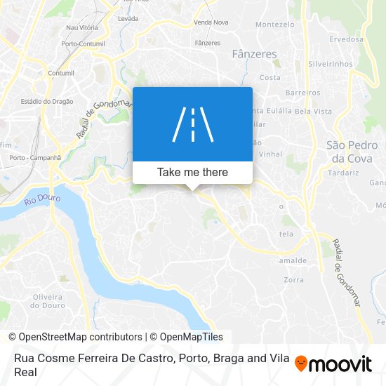 Rua Cosme Ferreira De Castro map