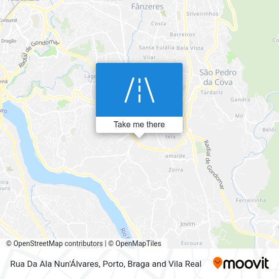 Rua Da Ala Nun'Álvares map