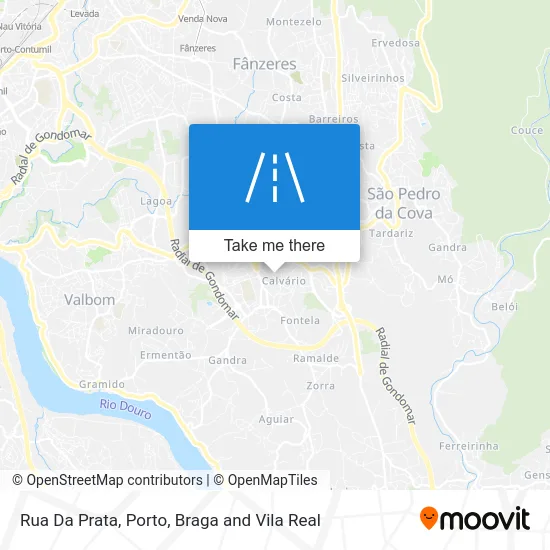 Rua Da Prata map