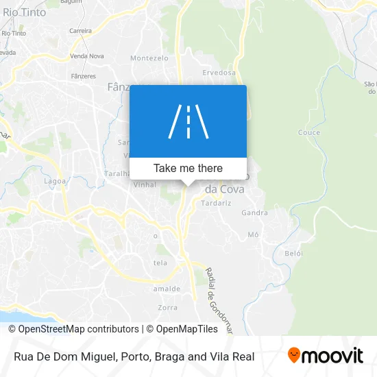 Rua De Dom Miguel map