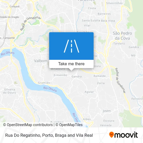 Rua Do Regatinho map