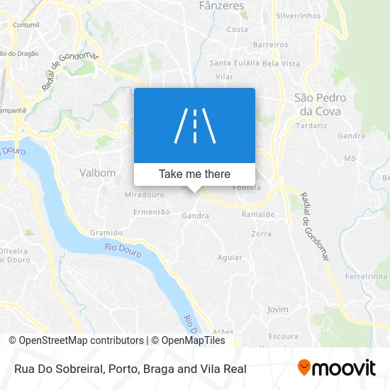 Rua Do Sobreiral map