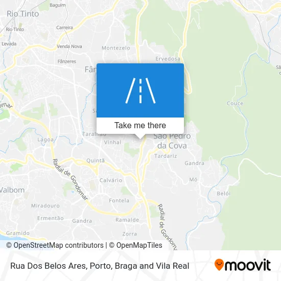 Rua Dos Belos Ares map