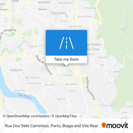 Rua Dos Sete Caminhos map