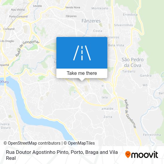 Rua Doutor Agostinho Pinto map