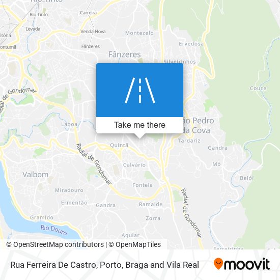 Rua Ferreira De Castro map