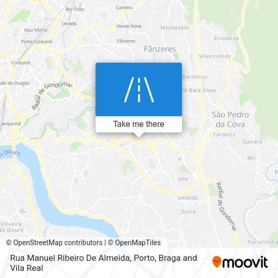 Rua Manuel Ribeiro De Almeida map