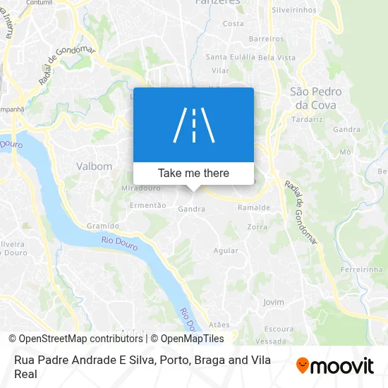 Rua Padre Andrade E Silva map
