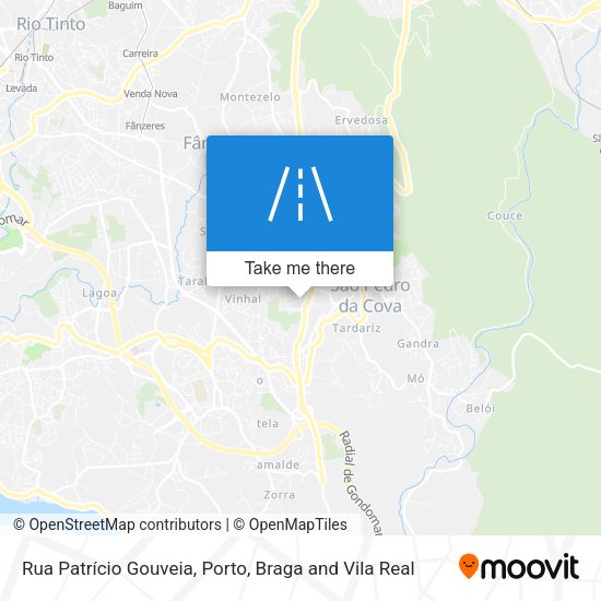 Rua Patrício Gouveia map