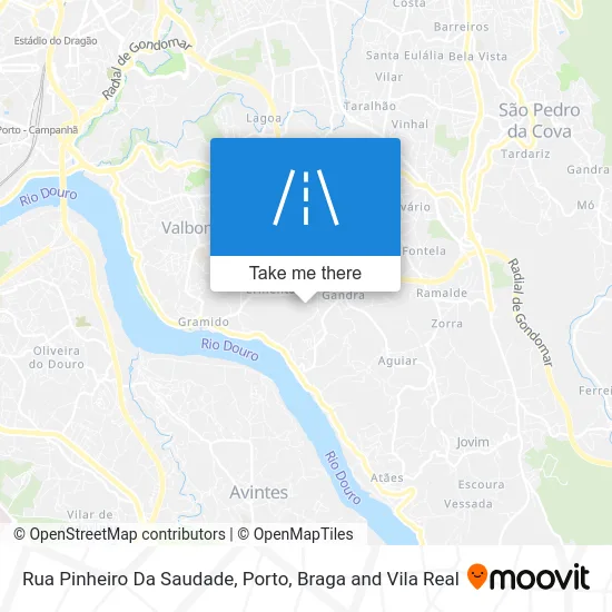 Rua Pinheiro Da Saudade mapa