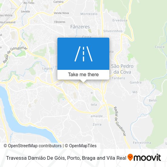 Travessa Damião De Góis map