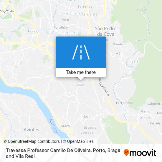 Travessa Professor Camilo De Oliveira mapa