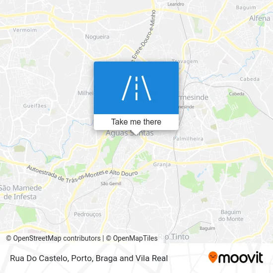 Rua Do Castelo map