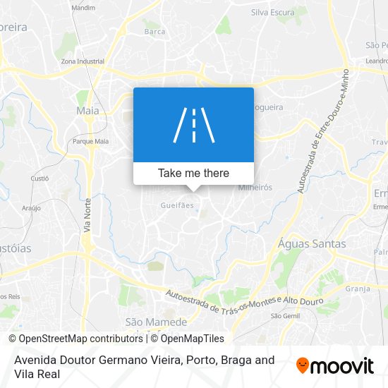 Avenida Doutor Germano Vieira map