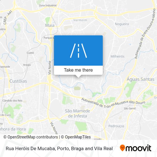 Rua Heróis De Mucaba mapa