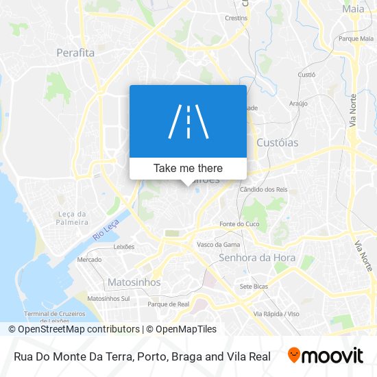 Rua Do Monte Da Terra map