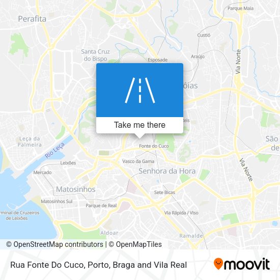 Rua Fonte Do Cuco mapa