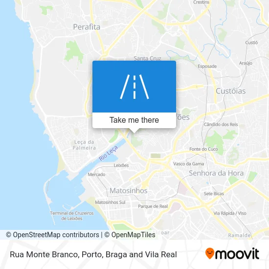 Rua Monte Branco map