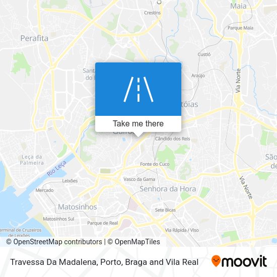 Travessa Da Madalena mapa
