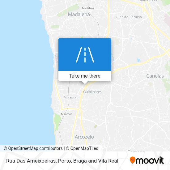 Rua Das Ameixoeiras map