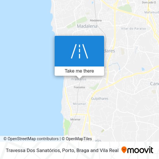 Travessa Dos Sanatórios map