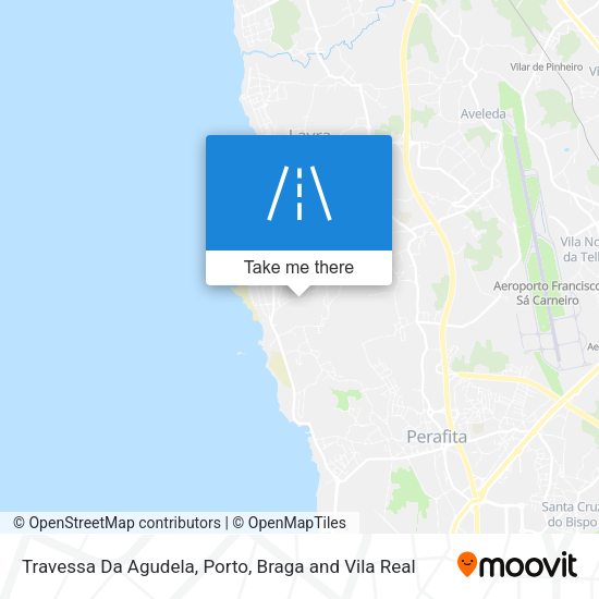 Travessa Da Agudela mapa