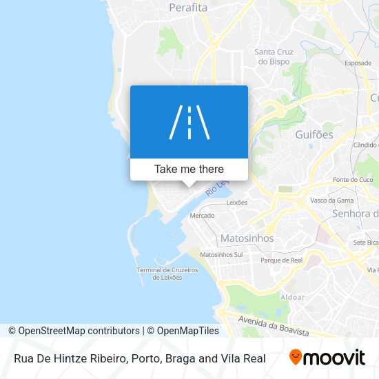 Rua De Hintze Ribeiro mapa